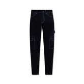 Burberry Black Cotton Cargo Pants